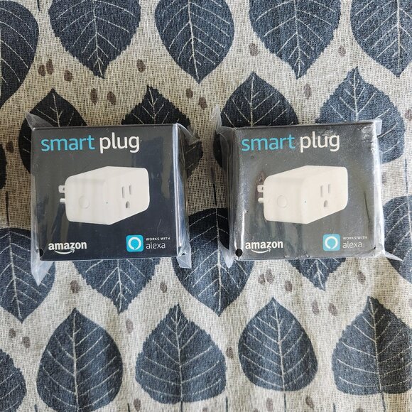 2 Pieces: Amazon Alexa Smart Plug -- New in Box - Picture 1 of 3